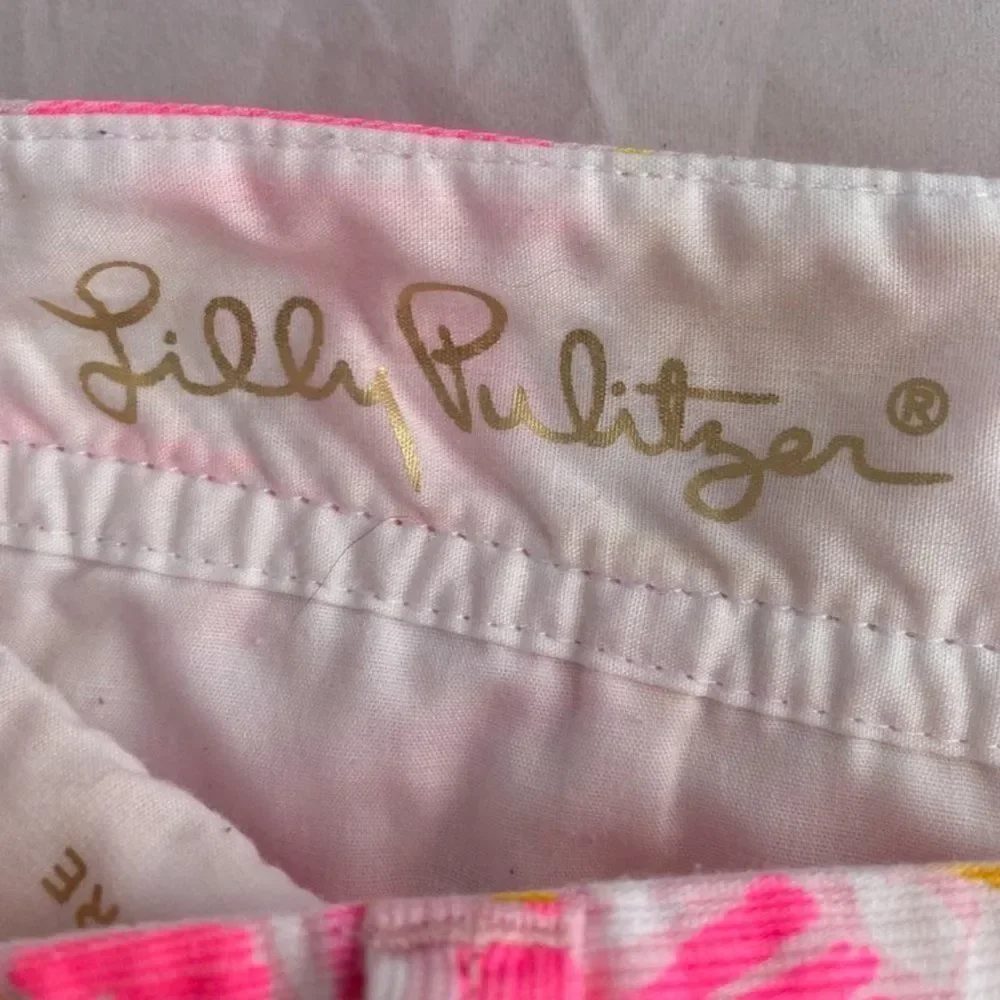 Lilly Pulitzer Callahan Shorts Kir Royal Pink Print -- Size 00
